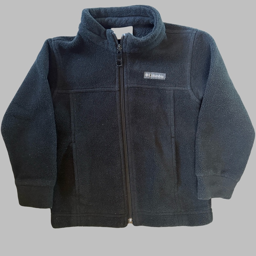 Toddler girls 3T fleece Columbia zip up jacket